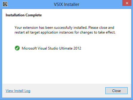 Installation completed
