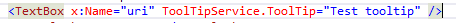 ToolTipService.ToolTip set in XAML