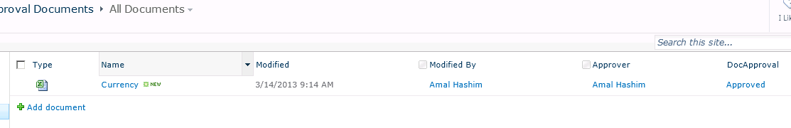 Completed workflow
