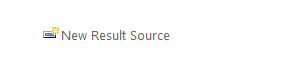 The New Result Source link
